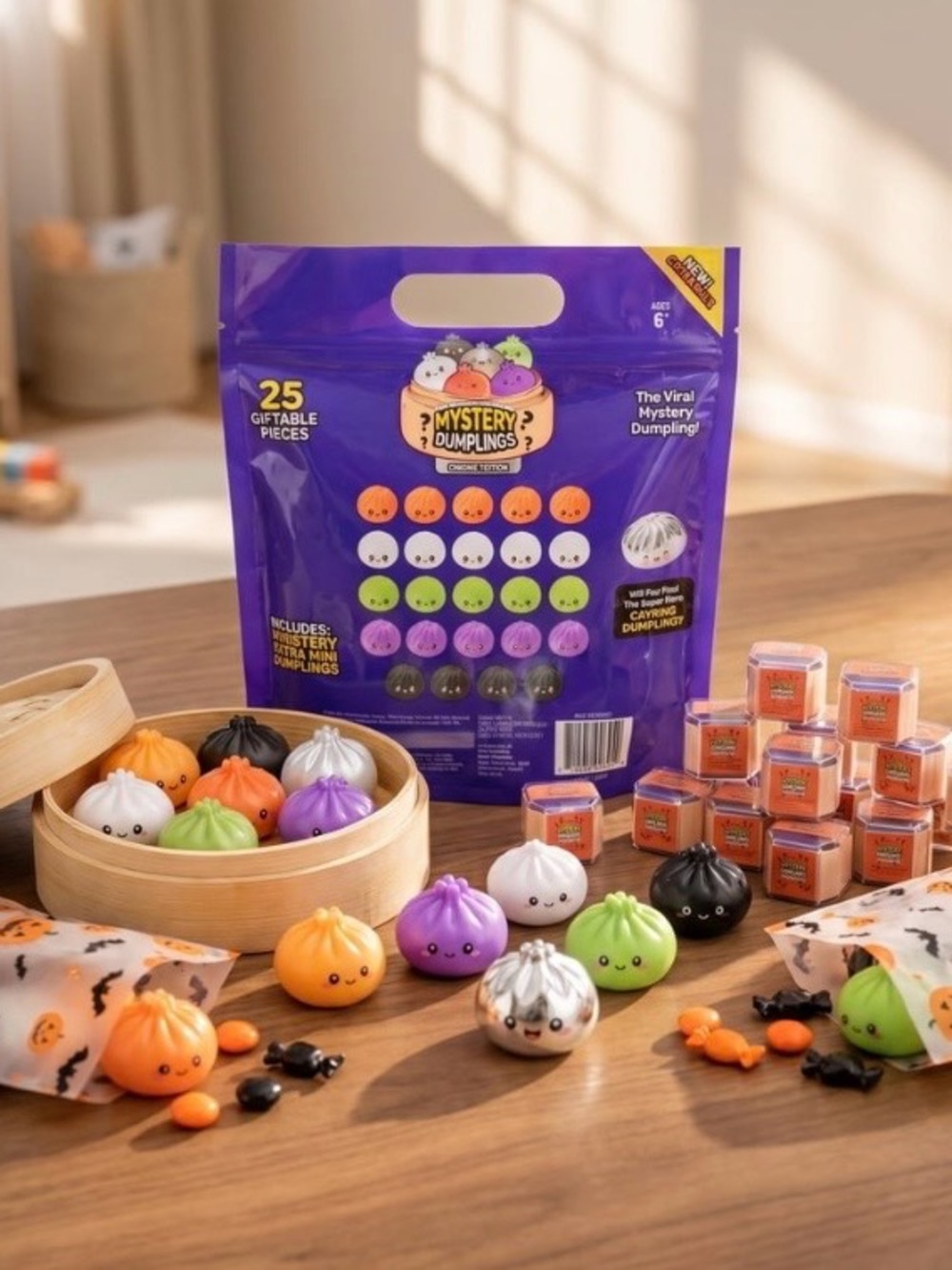 NEW Crazy Fun, RMS The Original Extra Mini Mystery Dumplings Chrome Edition
